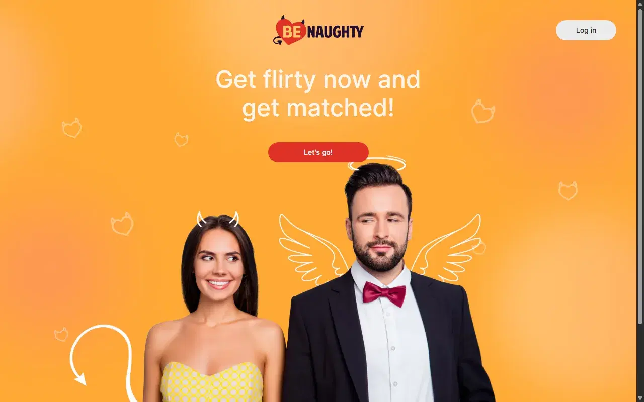 BeNaughty homepage