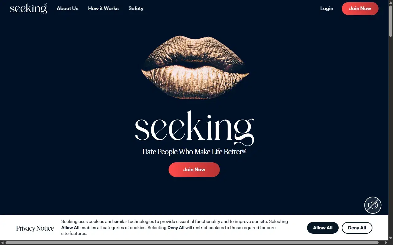 Seeking homepage
